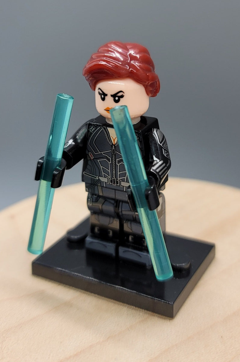 Black Widow Marvel Avengers Custom minifigure. Brand new in