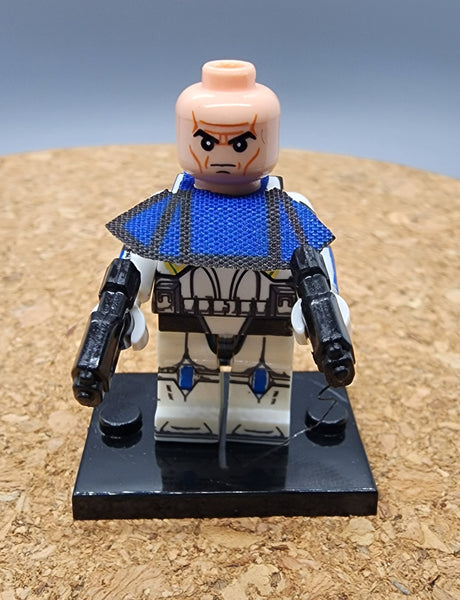 Rex Clone Trooper Custom minifigure by Beaus Bricks.   Brand new in package.  Please visit shop, lots more!