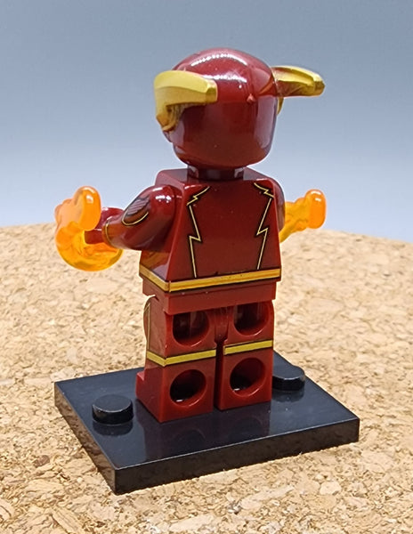 The Flash Custom minifigure by Beaus Bricks.. .  Brand new in package.  Please visit shop, lots more!