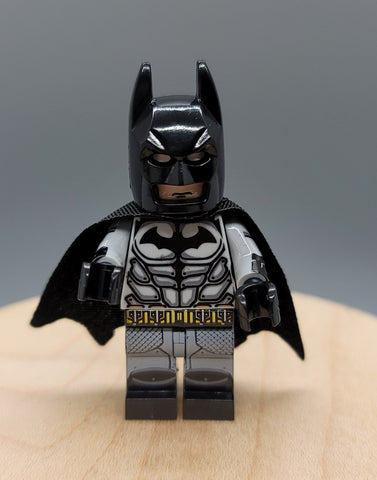 Arkham Batman Custom minifigure by Beaus Bricks.. .  Brand new in package.  Please visit shop, lots more! - BeausBricks