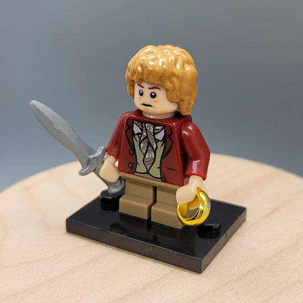 Bilbo Baggins Custom minifigure. Brand new in package. Please visit shop, lots more! - BeausBricks