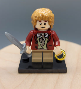 Bilbo Baggins Custom minifigure. Brand new in package. Please visit shop, lots more! - BeausBricks