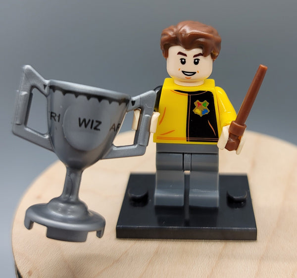 Cedric Diggory Harry Potter Custom minifigure by Beaus Bricks. Brand new in package.  Please visit shop, lots more! - BeausBricks