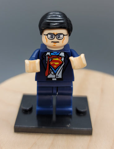 Clark Kent Superman Custom minifigure by Beaus Bricks. Brand new in package. - BeausBricks