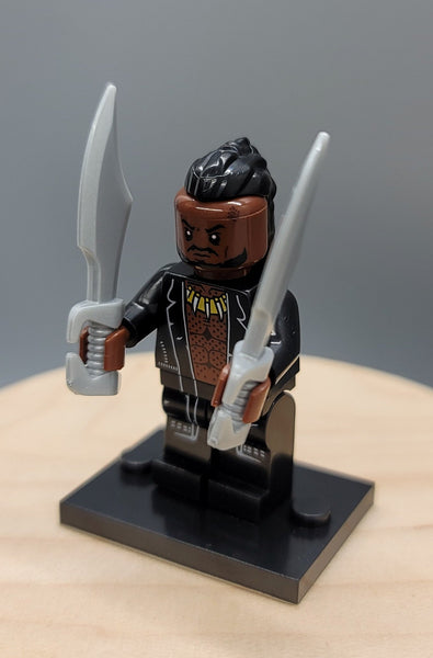 Eric Killmonger Custom minifigure. Brand new in package. Please visit shop, lots more! - BeausBricks