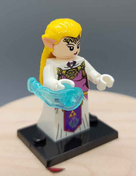 Zelda Nintendo custom minifigure.    Brand new in package.