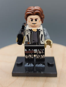 Han Solo Custom minifigure by Beaus Bricks.  Brand new in package.  Please visit shop, lots more! - BeausBricks