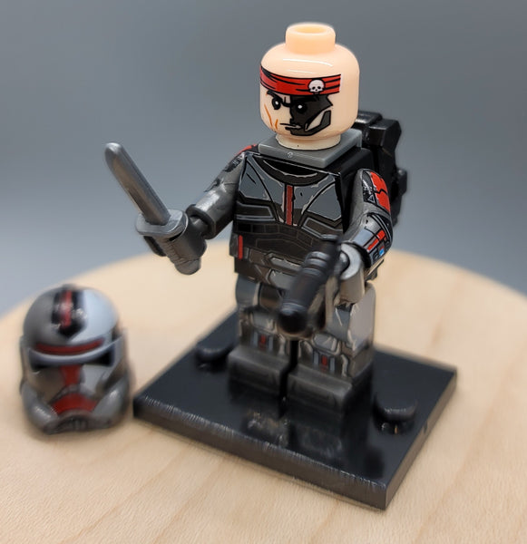 Hunter Clone Bad Batch Custom minifigure by Beaus Bricks.   Brand new in package.  Please visit shop, lots more!