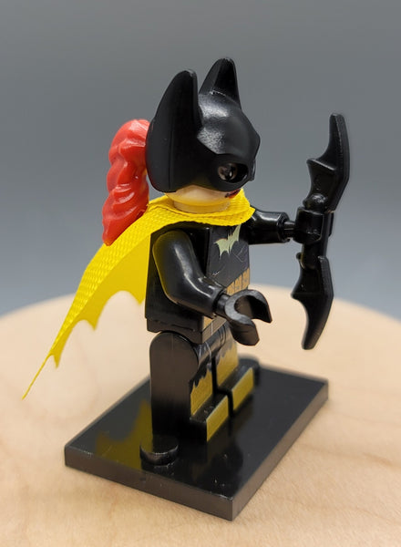 Batgirl Custom minifigure. Brand new in package. Please visit shop, lots more!