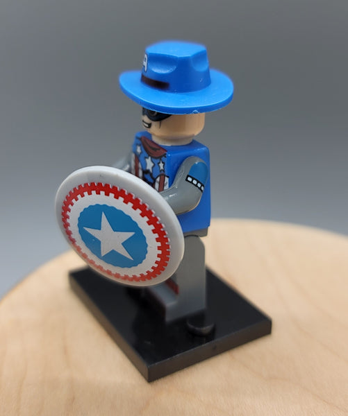 Captain America Custom minifigure. Brand new in package. Please visit shop, lots more!