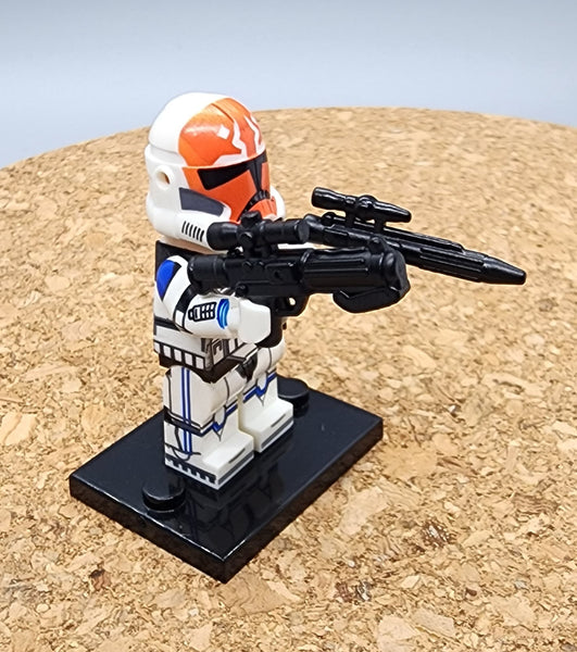Ahsoka Tanos Clone Trooper Custom minifigure by Beaus Bricks.