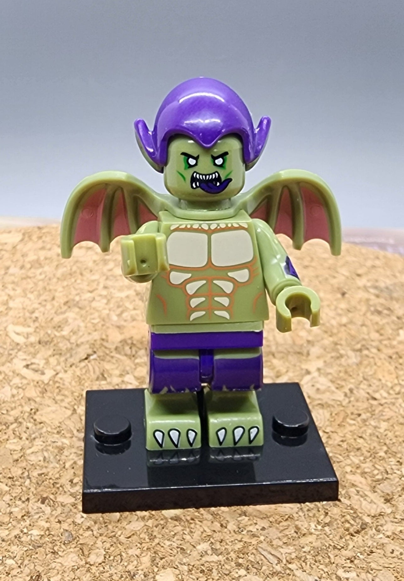 Green Goblin Custom minifigure by Beaus Bricks.  Brand new in package.  Please visit shop, lots more!