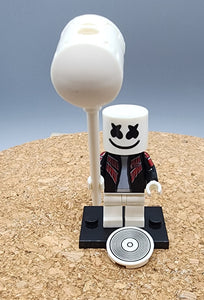 Marshmello Custom minifigure. Brand new in package. Please visit shop, lots more!