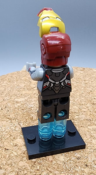 Iron Man Custom minifigure by Beaus Bricks.   Brand new in package. Please visit shop, lots more!