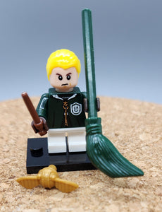 Malfoy from Harry Potter Custom minifigure by Beaus Bricks. Brand new in package.