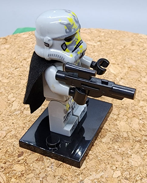 Mimban Storm Trooper Custom minifigure by Beaus Bricks.   Brand new in package.  Please visit shop, lots more!