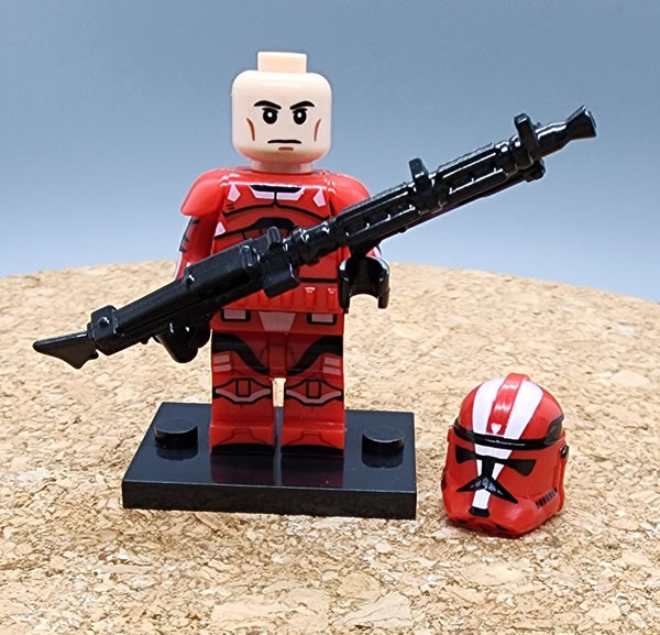 Storm Trooper Custom minifigure. Brand new in package. Please visit shop, lots more!