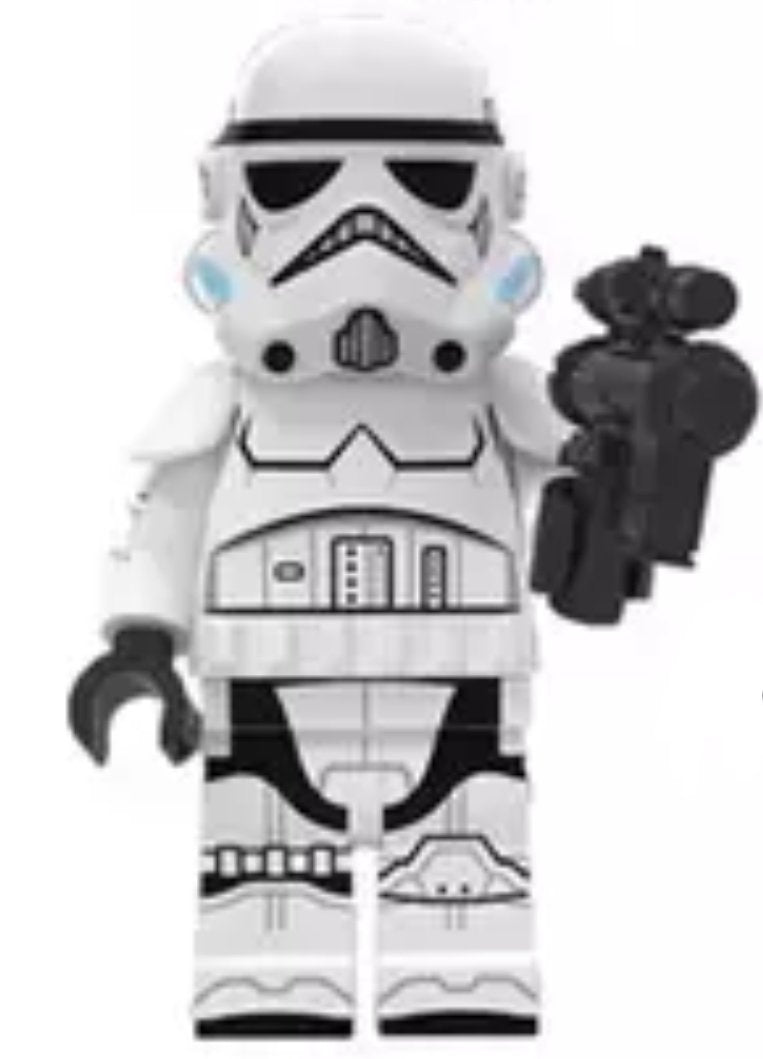 Imperial Storm Trooper Custom minifigure.   Brand new in package.  Please visit shop, lots more! - BeausBricks