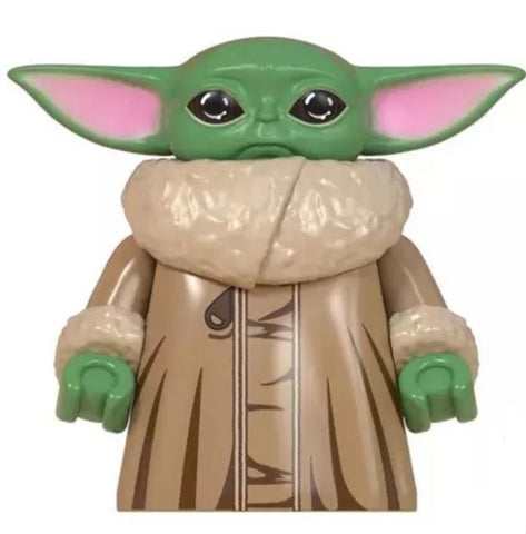 Baby Yoda Custom minifigure. Brand new in package. Please visit shop, lots more! - BeausBricks