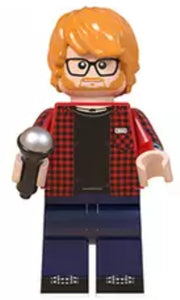 Ed Sheeran Custom minifigure. Brand new in package. Please visit shop, lots more! - BeausBricks