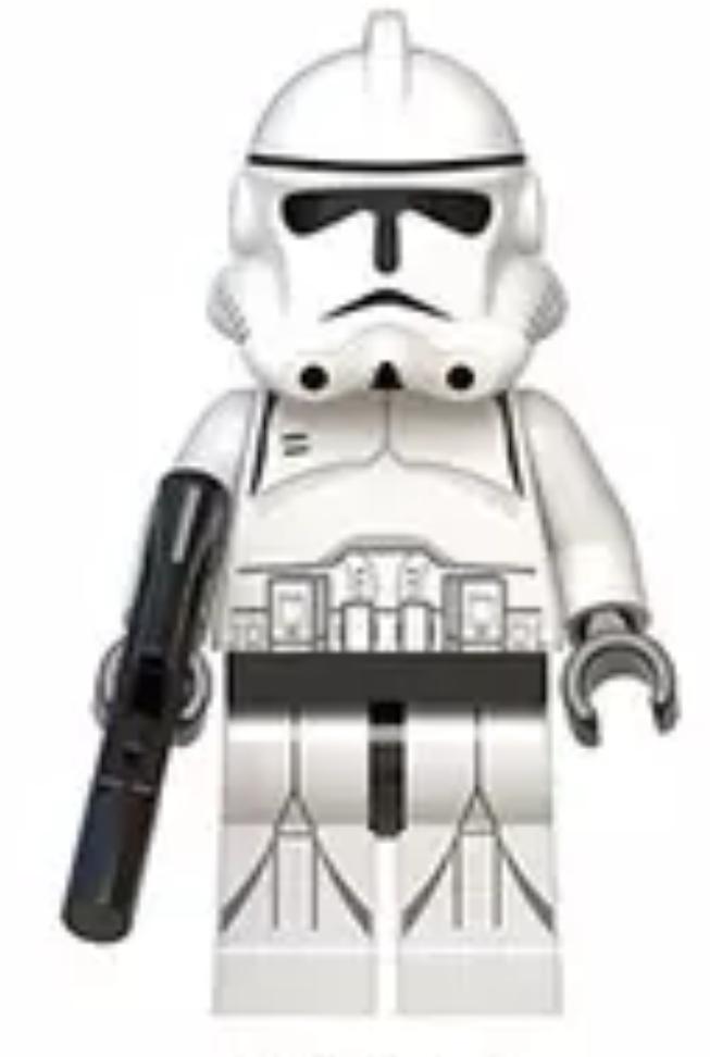 Storm Trooper Custom minifigure. Brand new in package. Please visit shop, lots more! - BeausBricks