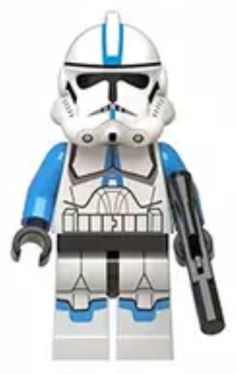 Clone Trooper Custom minifigure. Brand new in package. Please visit shop, lots more! - BeausBricks