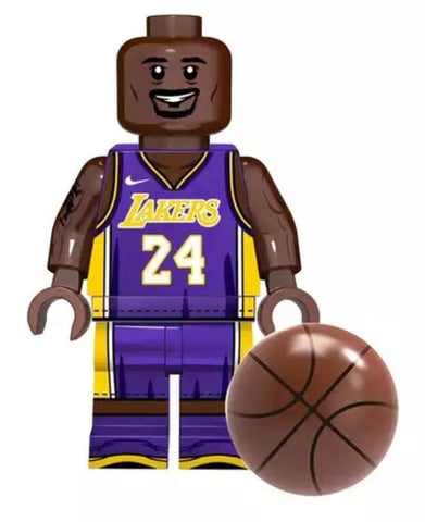 Kobe Bryant Custom minifigure. Brand new in package. Please visit shop, lots more! - BeausBricks