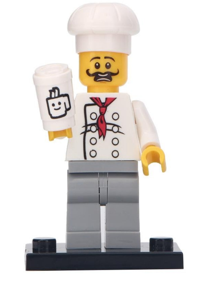 Chef Custom minifigure. Brand new in package. Please visit shop, lots more!