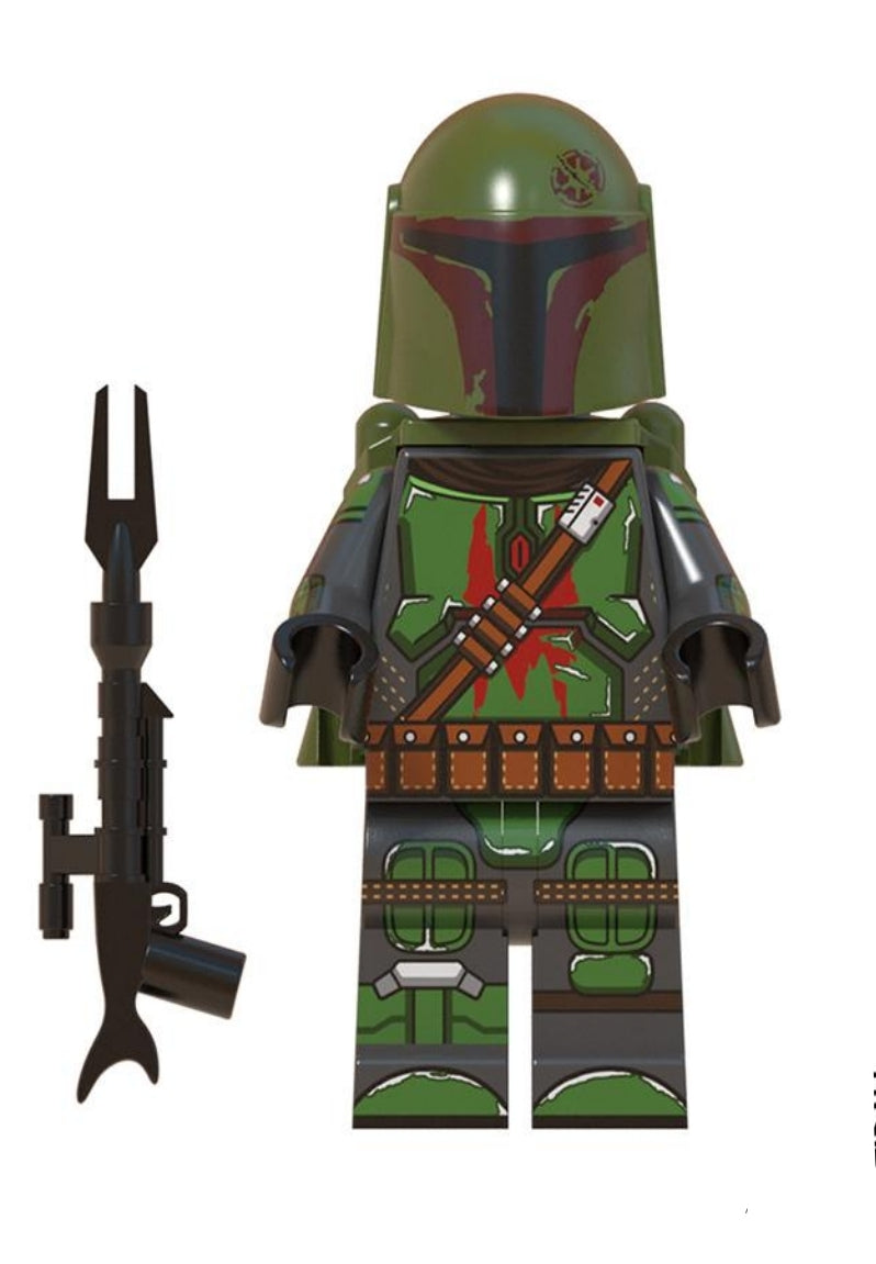 Mandalorian Custom minifigure. Brand new in package. Please visit shop, lots more!