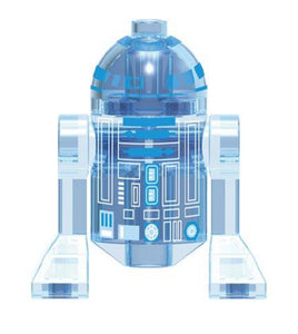 Clear R2D2 Custom minifigure. Brand new in package. Please visit shop, lots more!