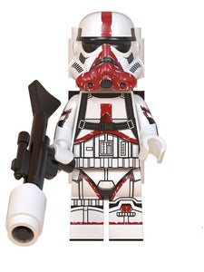 Flame Trooper Custom minifigure. Brand new in package. Please visit shop, lots more!