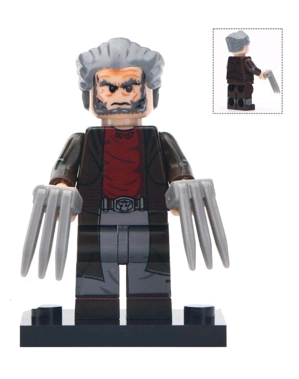 Wolverine Custom minifigure by Beaus Bricks.  Brand new in package.  Please visit shop, lots more!