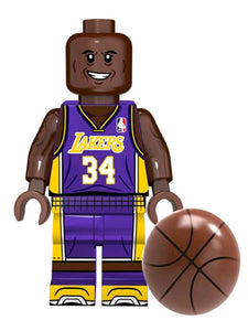 Shaquille O'neal Shaq Custom minifigure by Beaus Bricks.  Brand new in package.