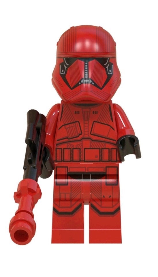 Sith Trooper Star Wars Custom minifigure by Beaus Bricks. Brand new in package.  Please visit shop, lots more!