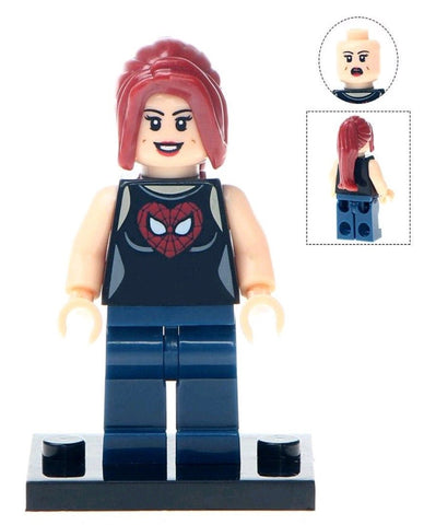 Mary Jane Custom minifigure by Beaus Bricks.  Brand new in package.  Please visit shop, lots more! - BeausBricks