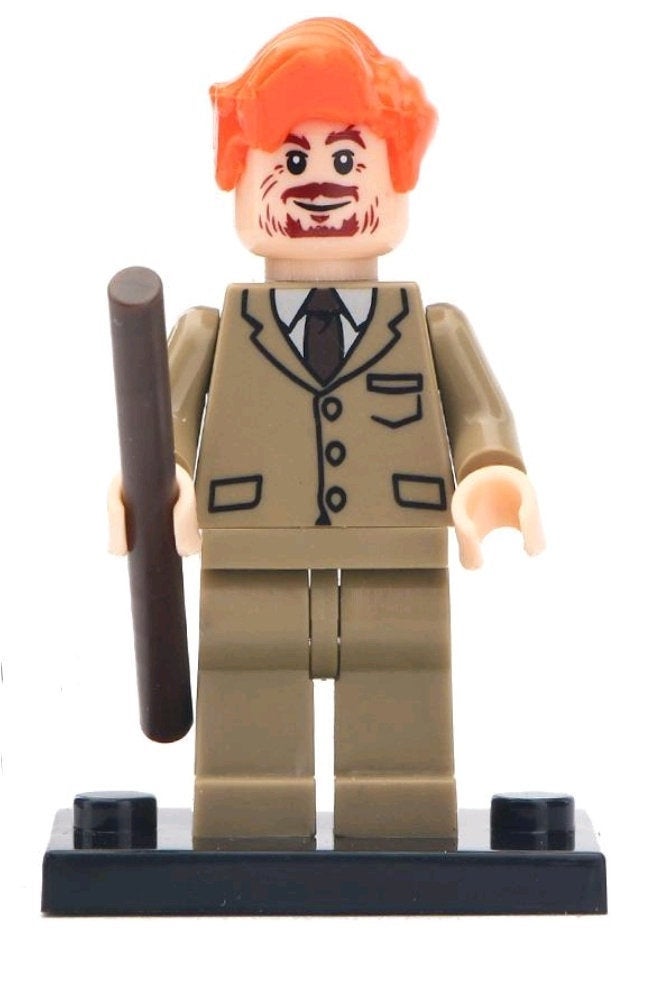 Professor Lupin Harry Potter Custom minifigure by Beaus Bricks. Brand new in package.  Please visit shop, lots more!