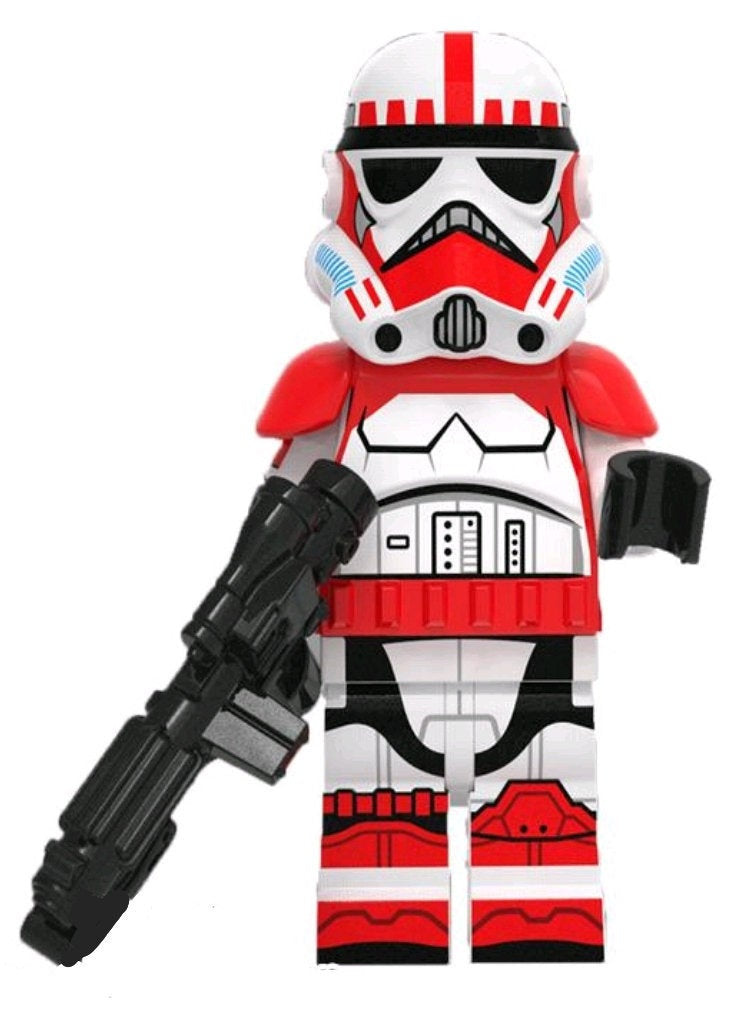 Shock Trooper Custom minifigure by Beaus Bricks.  Brand new in package.  Please visit shop, lots more!