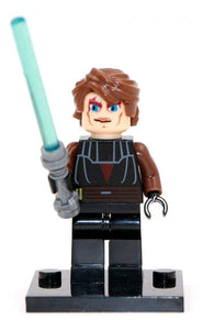 Anakin Skywalker Custom minifigure by Beaus Bricks.. .  Brand new in package.  Please visit shop, lots more! - BeausBricks
