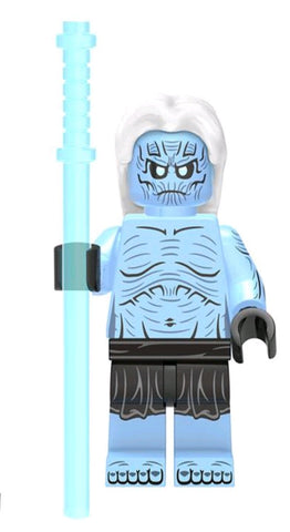 White Walker Custom minifigure by Beaus Bricks.   Brand new in package.  Please visit shop, lots more!