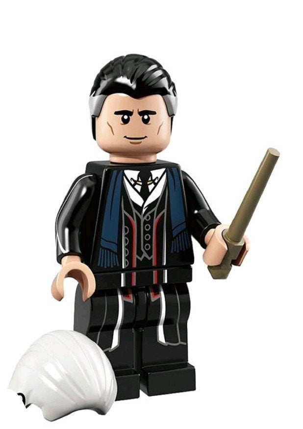 Percival Graves Custom minifigure.   Brand new in package.  Please visit shop, lots more!