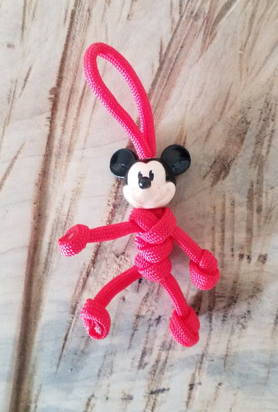 Mickey Mouse Custom minifigure keychain by Beaus Bricks.   Brand new in package.  Please visit shop, lots more!