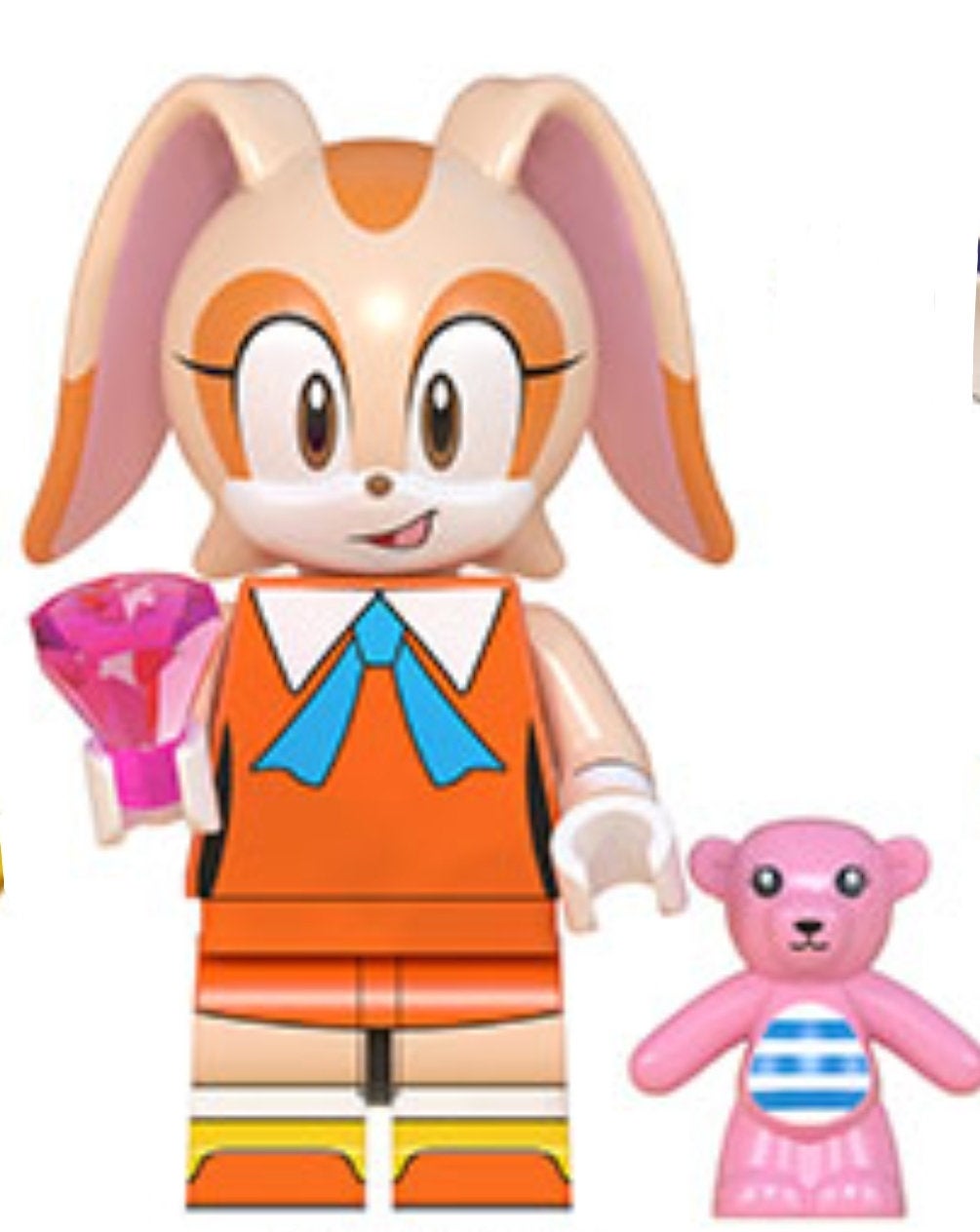 Rabbit Custom minifigure by Beaus Bricks.   Brand new in package.  Please visit shop, lots more!