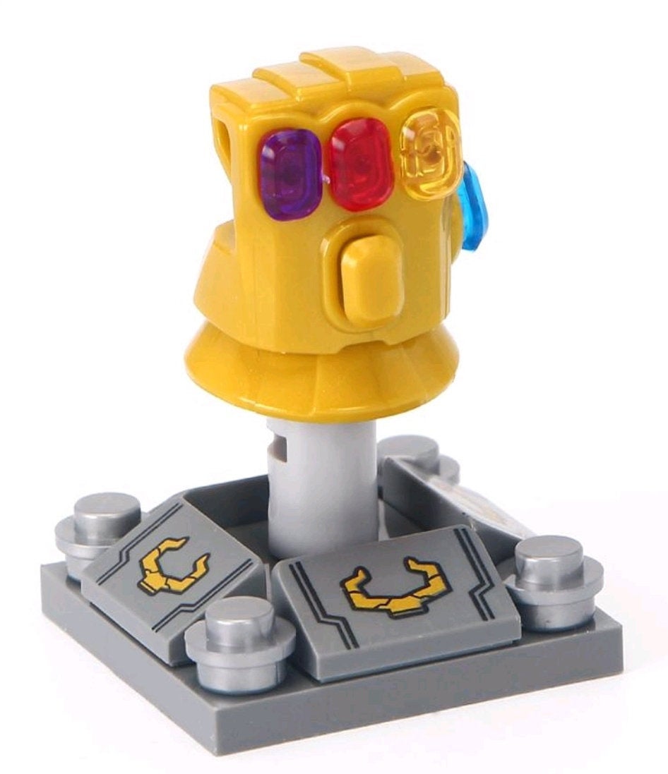 Thanos Custom minifigure by Beaus Bricks.   Brand new in package.  Please visit shop, lots more!